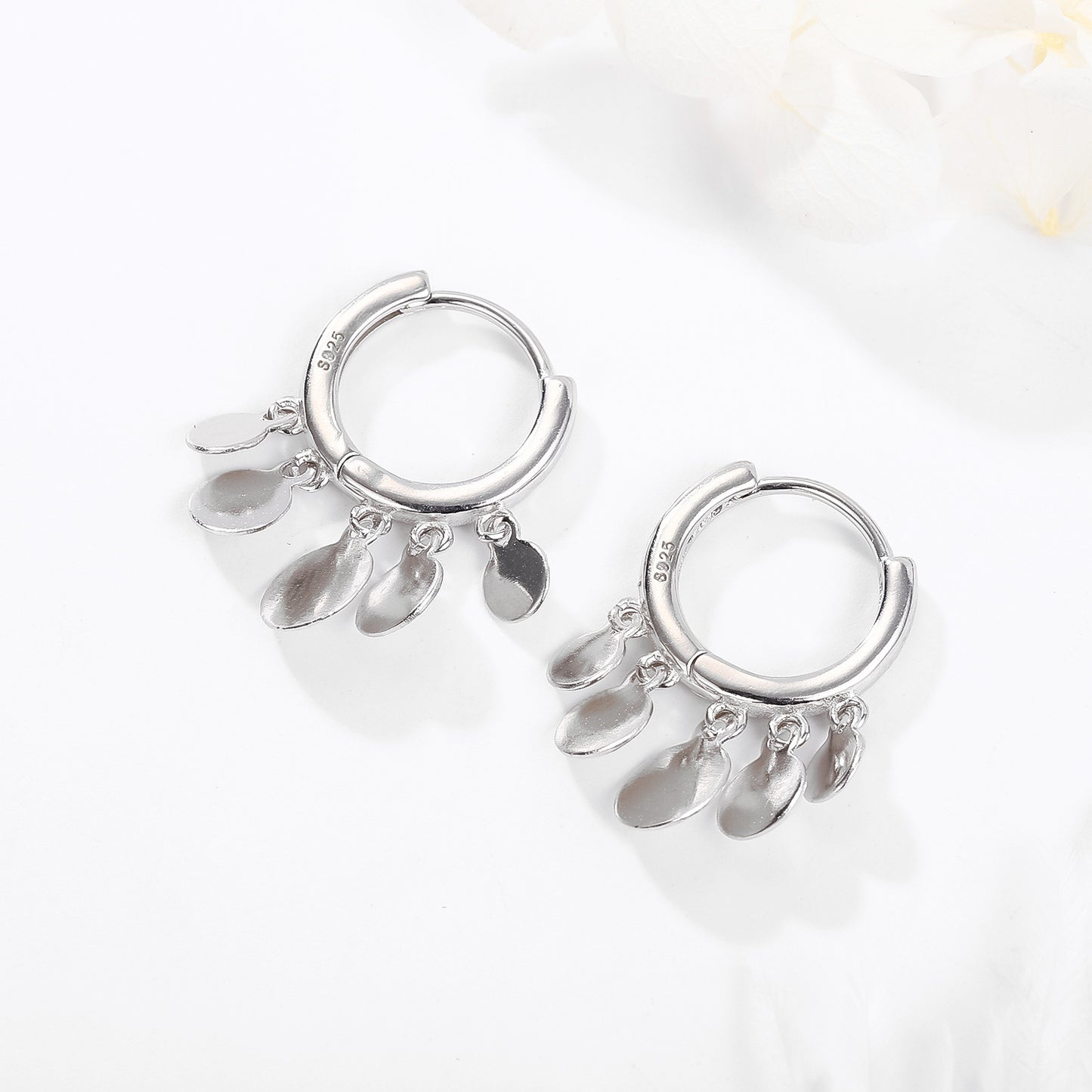 Disc Ear Buckle Simple Japanese Style