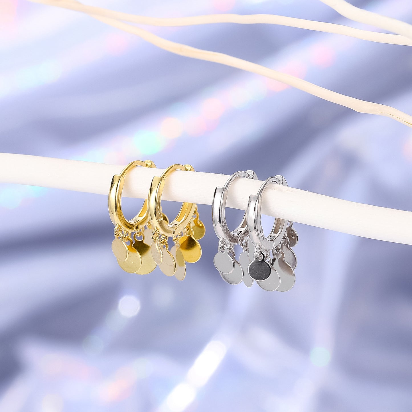 Disc Ear Buckle Simple Japanese Style
