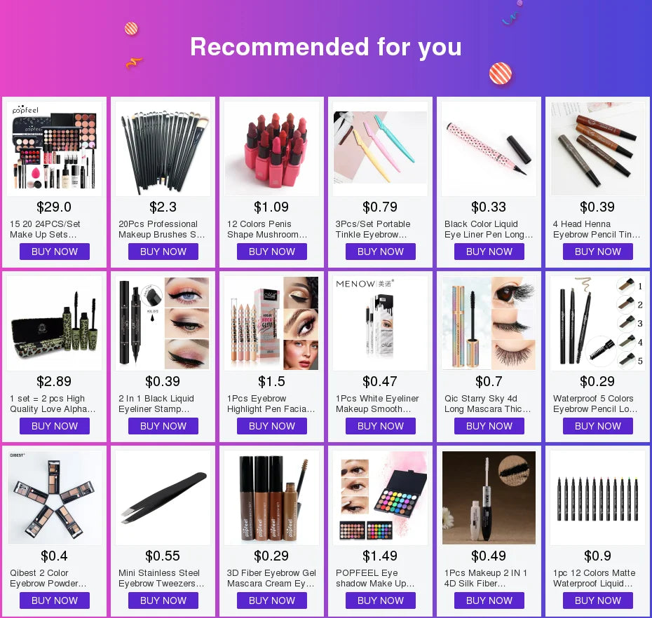 1 Pcs Black Brown Long Lasting Eye Liner Pencil Waterproof Eyeliner Smudge-Proof Cosmetic Beauty Makeup Smooth Liquid Eye liner