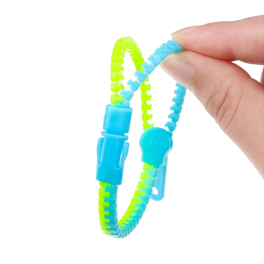 ADHD Stress Relief Anxiety Fidget Sensory Zipper Zip Stim Bracelet