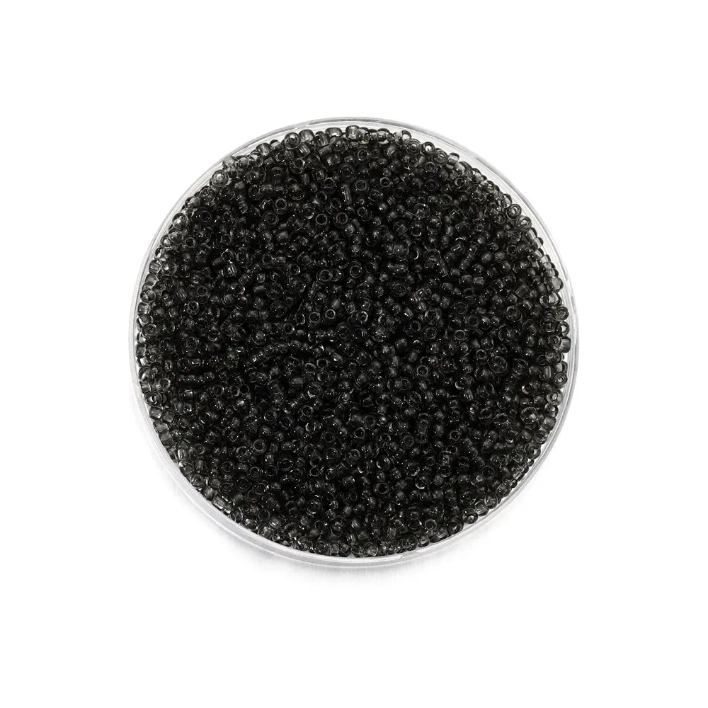 1000/1800Pcs 2mm Transparent Color Czech Glass Seed Beads Round Loose Beads for DIY Bracelet Earrings Jewelry Making Accessories