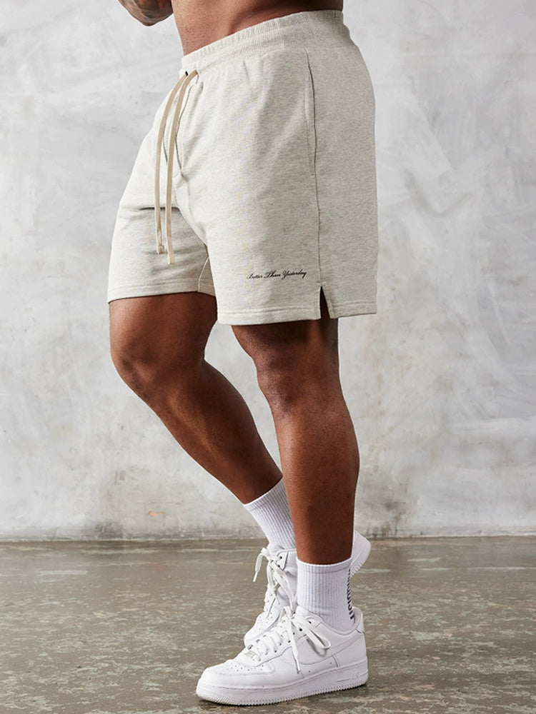 C Bao Chris Fifth Pants Men's Basketball Middle Pants Pure Cotton Outerwear Loose Workout Pants Sports Easiest for Match Casual Shorts