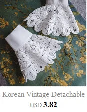 Steampunk Lolita Hand Sleeve Wrist Cuffs Ruffled Floral Lace Elastic Bracelet XX9D