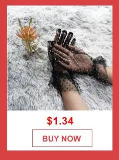 1 Pairs Lace Fingerless Wedding Gloves Beautiful See Through Bowknot Bride Party Gloves Female Vintage Soft Short Gloves