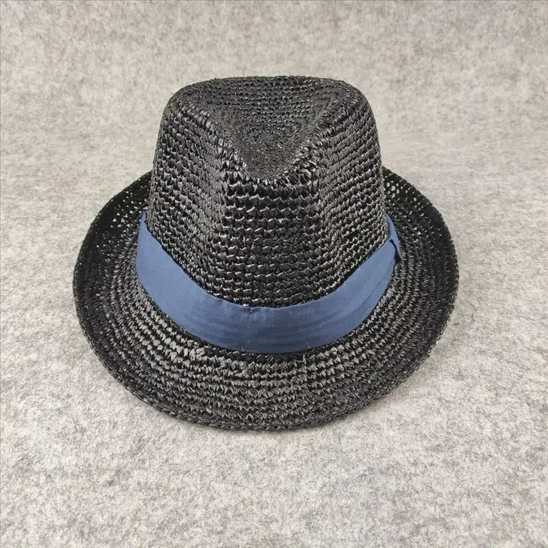 XL Large Size 61cm Panama Straw Hat for Woman and Man Foldable Straw Woven Sun Hat UPF 50+ Uv Sun Protection Shading Summer Hat
