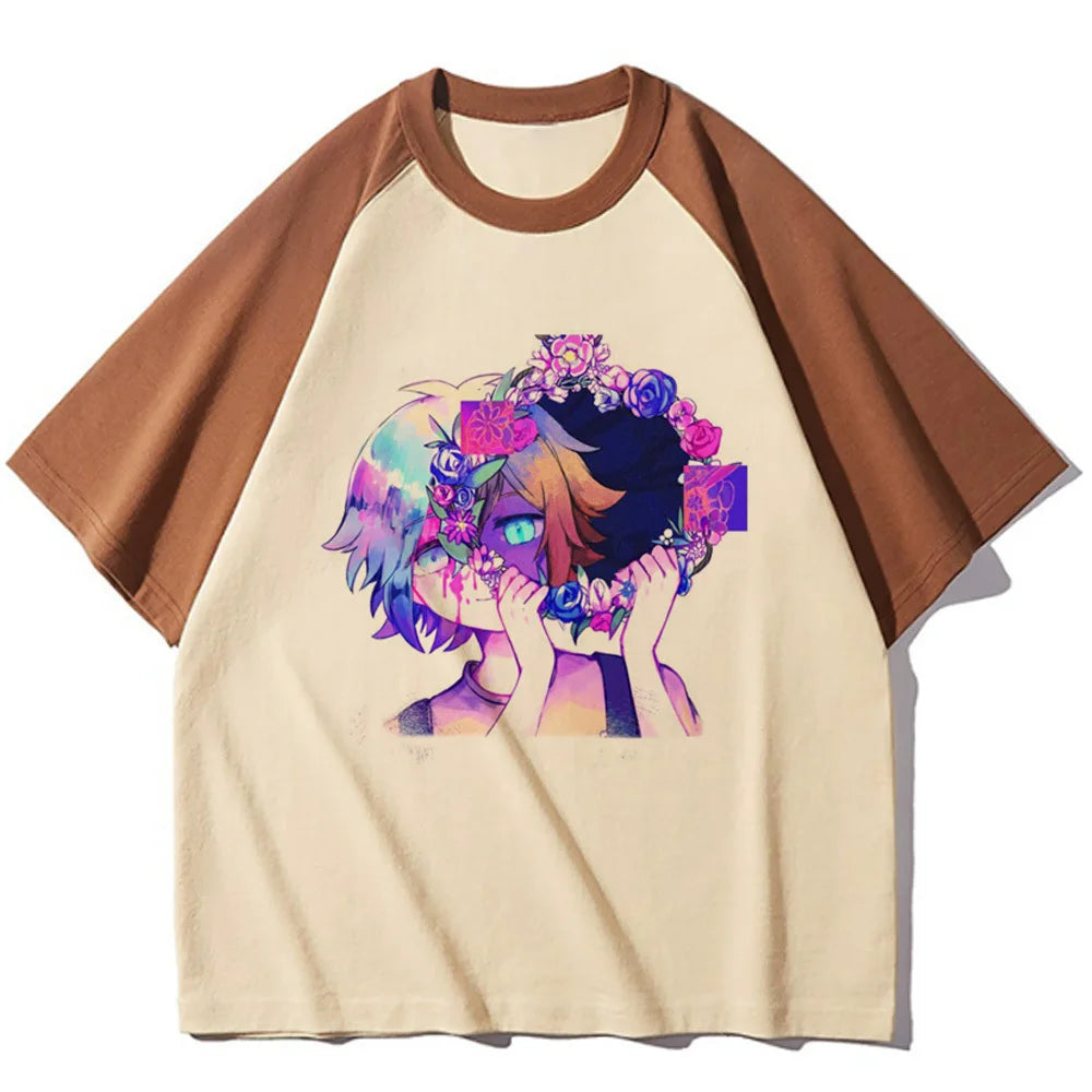 Omori Tee women funny harajuku comic t-shirts female y2k manga funny clothing