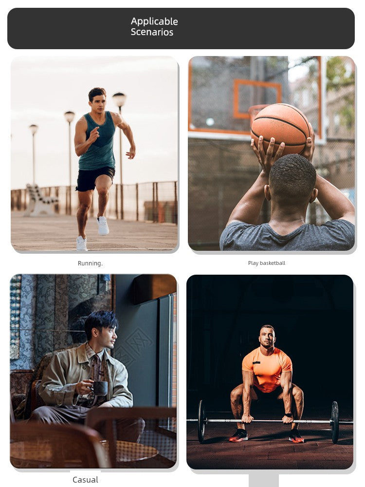 C Bao Chris Fifth Pants Men's Basketball Middle Pants Pure Cotton Outerwear Loose Workout Pants Sports Easiest for Match Casual Shorts