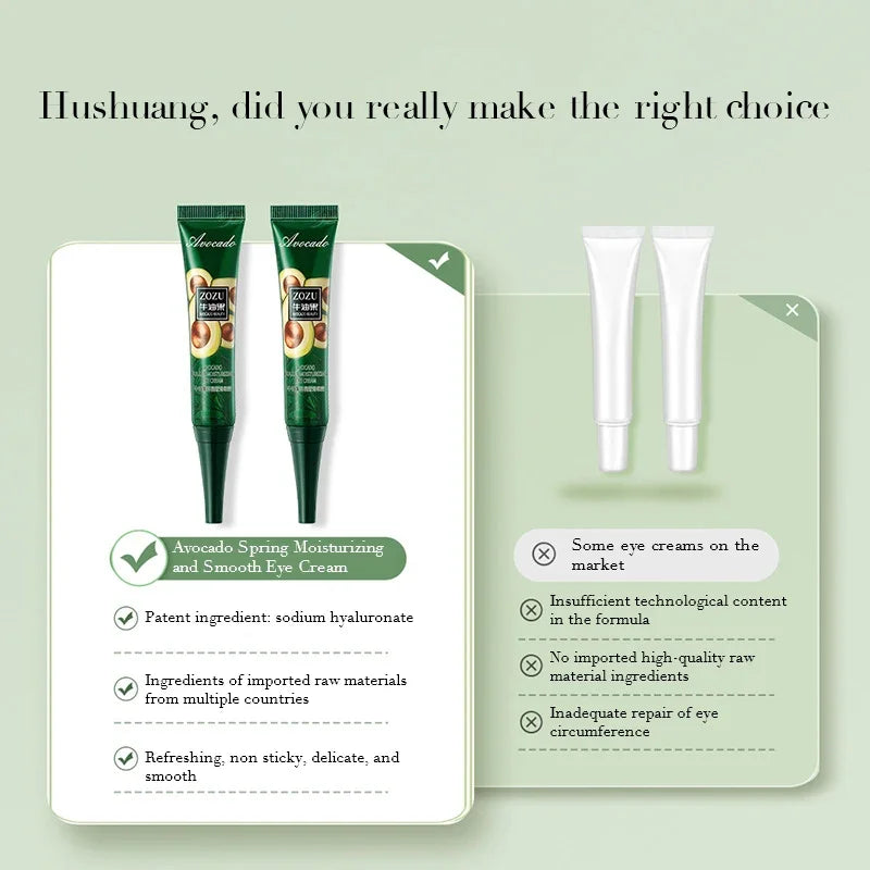 Instant Remove Wrinkles Eye Cream Fade Eye Fine Line Anti Aging Dark Circles Bags Puffiness Tighten Under Eyes Skin Care 2024