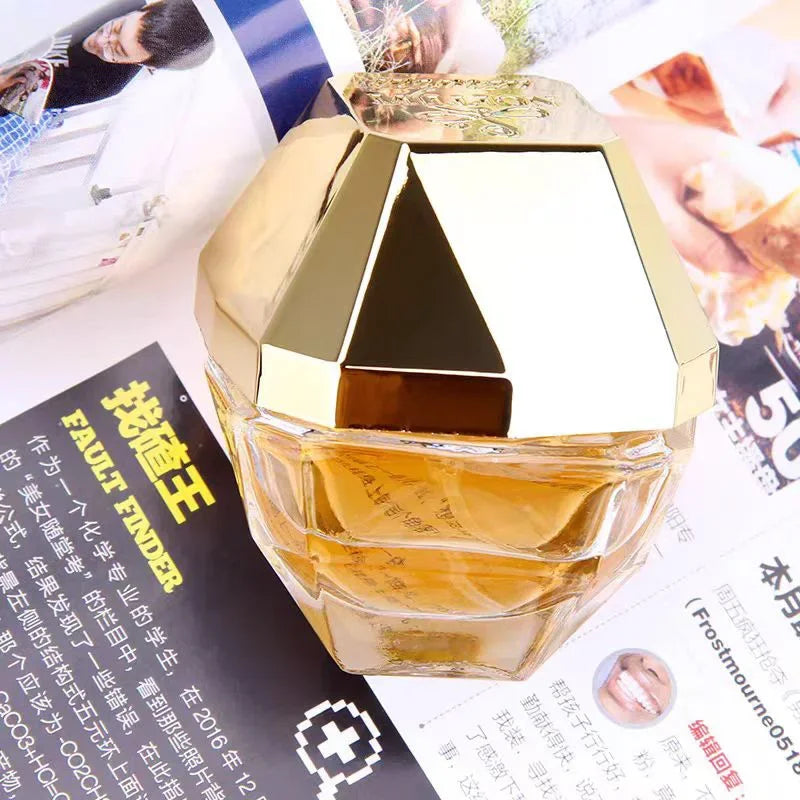 New Gold Millionaire Prive Men's Perfume 100ml Seductive Wood Leather Fragrance Lasting Fragrance High-end Valentine's Day Gift
