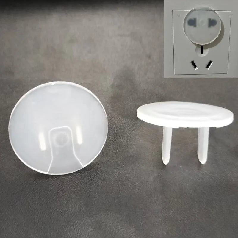 10 Pcs Baby Anti-shock Socket Cover Children's Safety European Regulations Socket Cover Power Supply Safety Cover Power Socket
