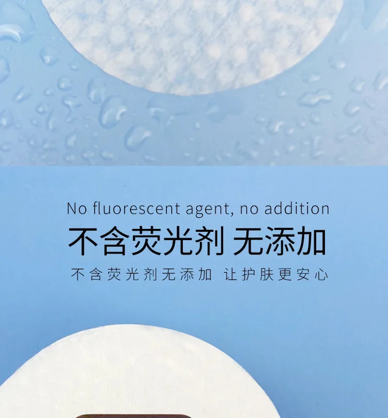 100-1200PCS Disposable Facial Puff Cotton Pads Makeup Accessories Remover Practical Face Soft Remover Paper Take off the makeup