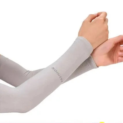 1 Pair Arm Sleeves Warmers Sports Sleeve Sun UV Protection Hand Cover Cooling Warmer Running Fishing Cycling Arm Cover