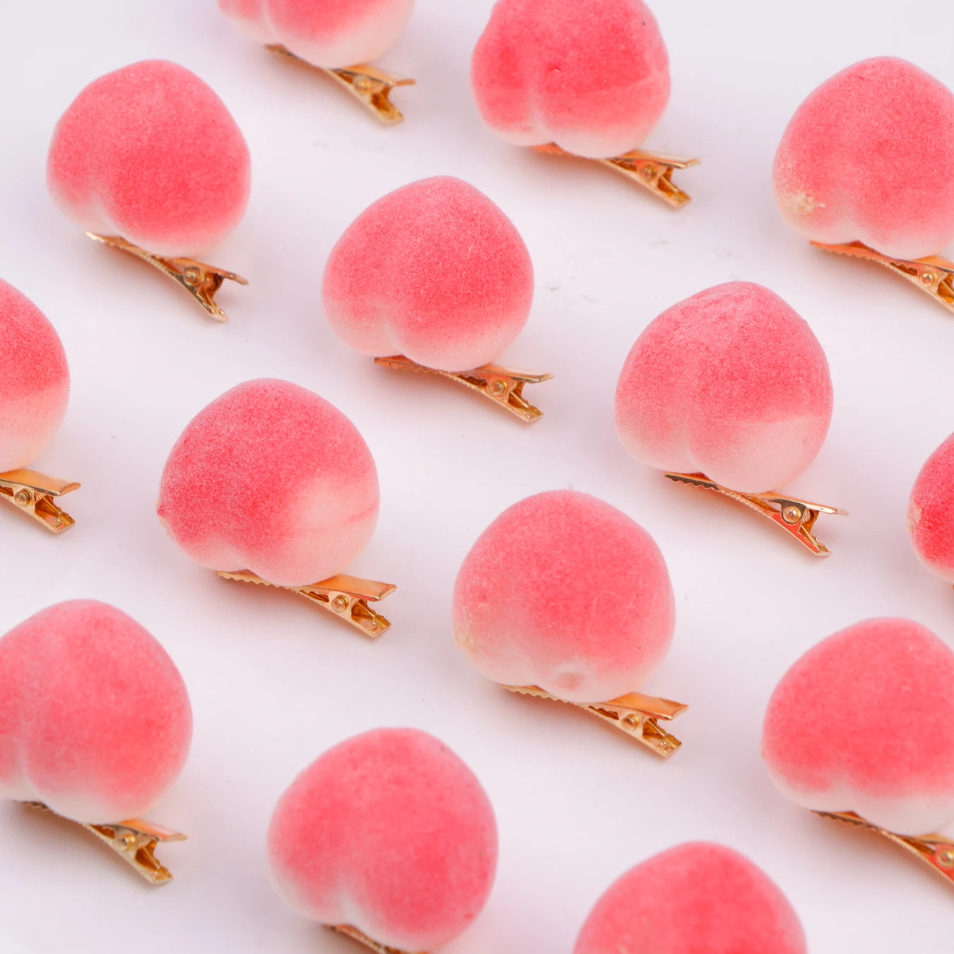 10/20/50/100Pcs/Lot Fashion New Style Cute Funny Fruit 3D Children Hairpin Women Girls Beautiful Duckbill Clip Headwear Gifts