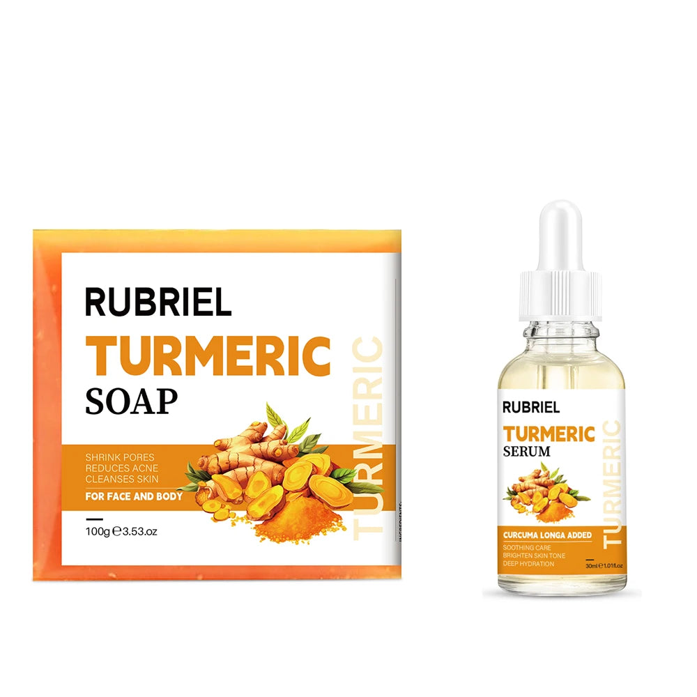 100g Original Turmeric Soap For Dark Spot Skin Whitening Facial Body Hand Make Soap Bar Deep Cleaning Ginger Moisturizing