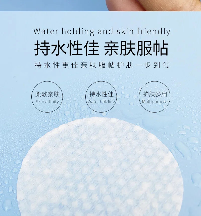 100-1200PCS Disposable Facial Puff Cotton Pads Makeup Accessories Remover Practical Face Soft Remover Paper Take off the makeup