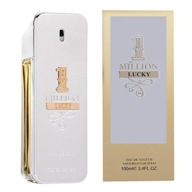 New Gold Millionaire Prive Men's Perfume 100ml Seductive Wood Leather Fragrance Lasting Fragrance High-end Valentine's Day Gift