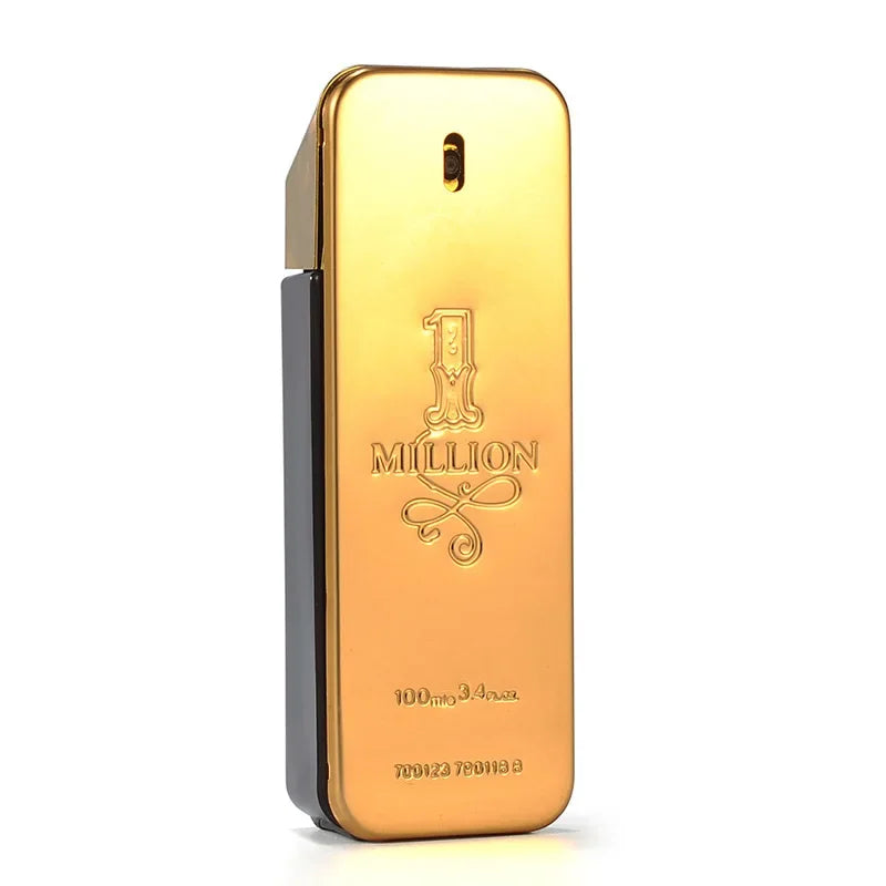 New Gold Millionaire Prive Men's Perfume 100ml Seductive Wood Leather Fragrance Lasting Fragrance High-end Valentine's Day Gift
