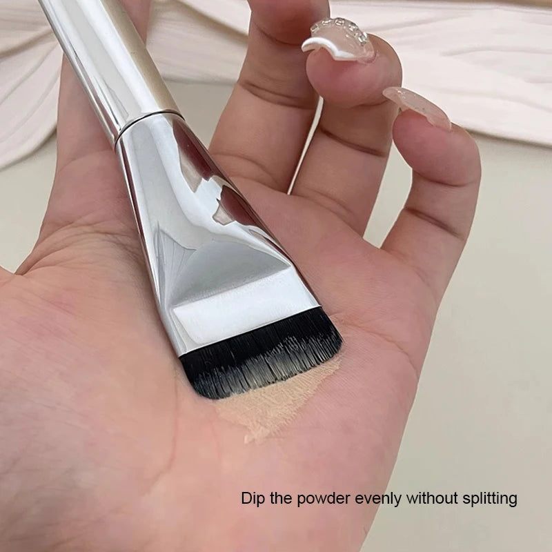 1/3 PCS Flat-head Foundation Brush Ultra-thin Brush Head Traceless Foundation Makeup Brush Cosmetic Tools