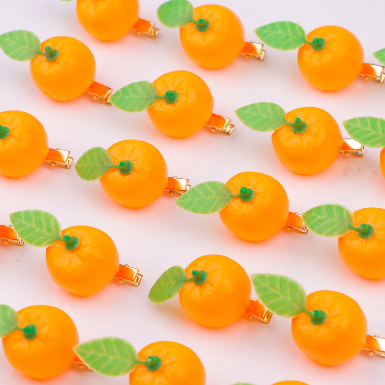 10/20/50/100Pcs/Lot Fashion New Style Cute Funny Fruit 3D Children Hairpin Women Girls Beautiful Duckbill Clip Headwear Gifts