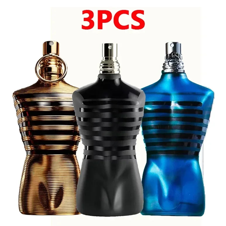 100ML 3.4FL.OZ Leather Notes Men's Eau De Parfum Woody Nutty Warm Spicy Chocolate Scent Male's Fragrance Spray for Man