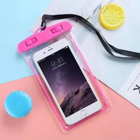 1-3Pcs Waterproof Phone Pouch Drift Diving Swimming Bag Underwater Dry Bag For Phone Water Sports Beach Pool Skiing 6 inch
