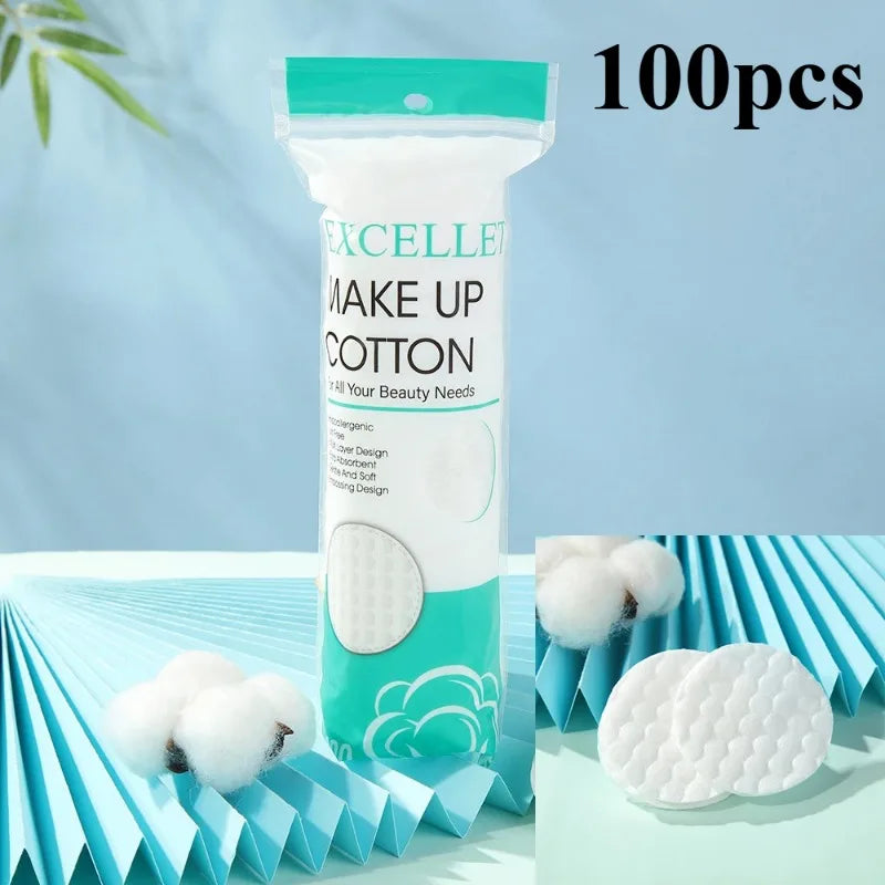 100-1200PCS Disposable Facial Puff Cotton Pads Makeup Accessories Remover Practical Face Soft Remover Paper Take off the makeup