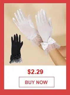 1 Pairs Lace Fingerless Wedding Gloves Beautiful See Through Bowknot Bride Party Gloves Female Vintage Soft Short Gloves