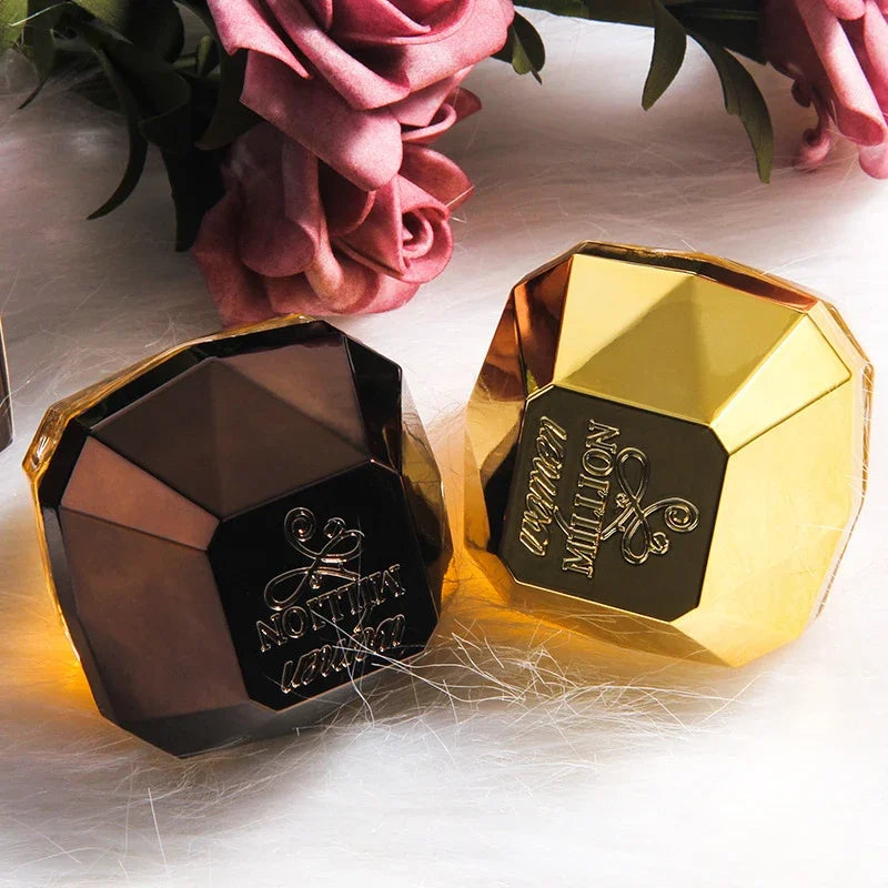 New Gold Millionaire Prive Men's Perfume 100ml Seductive Wood Leather Fragrance Lasting Fragrance High-end Valentine's Day Gift