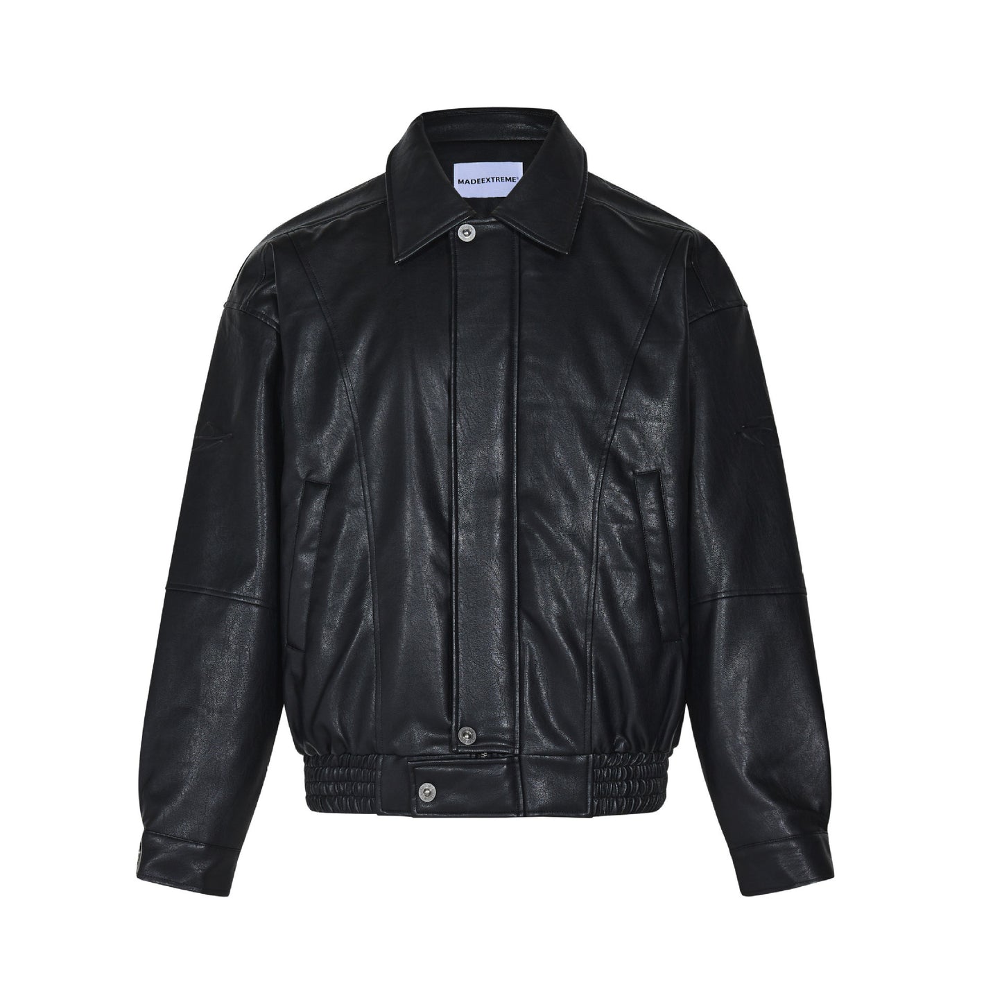 Deconstructing Leather Coat Warm-keeping Cotton Clothing Men