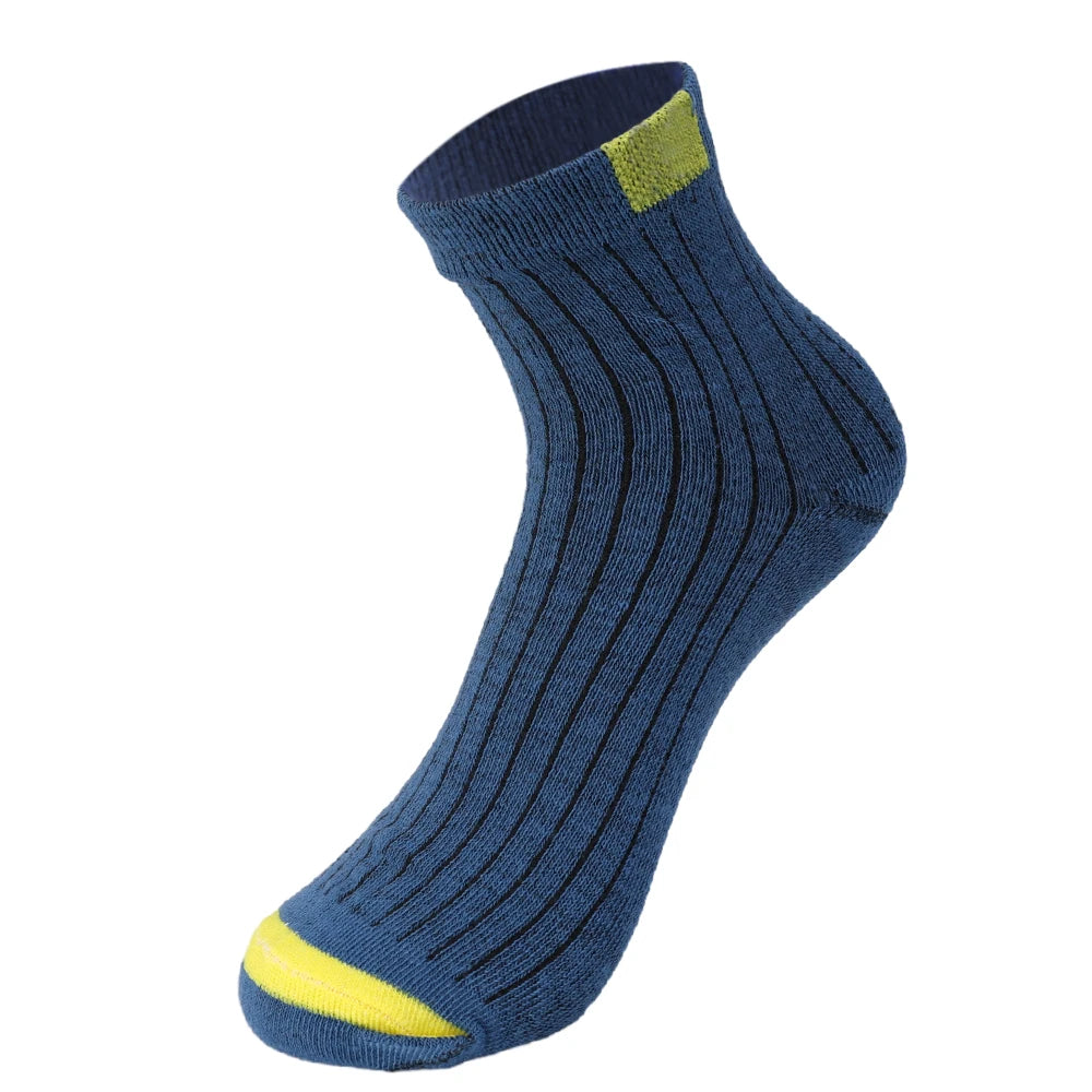 1/5pairs High Quality Men's Socks Casual Breathable Run Sports Socks Male Cotton Socks Winter Black Socks Men Large Size 38-45