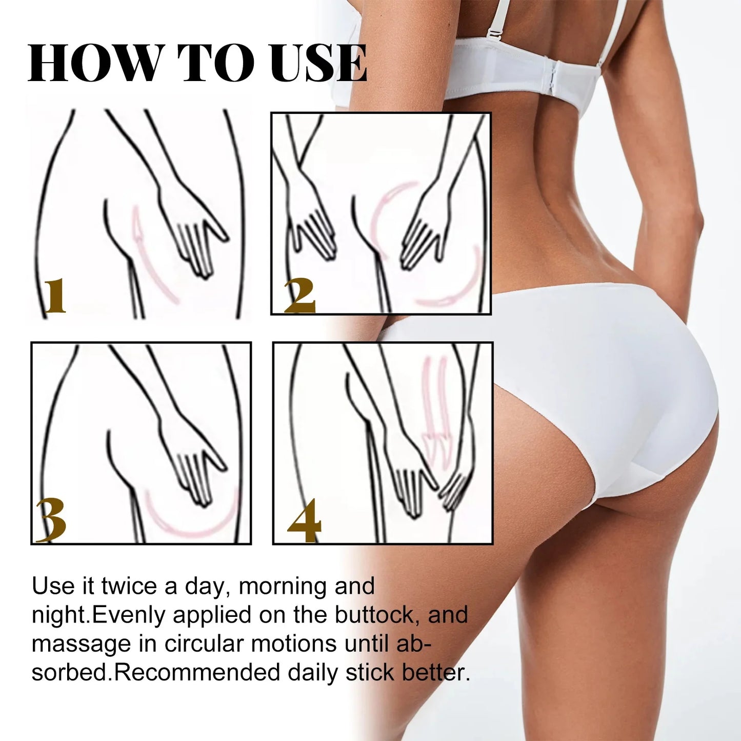 Buttock Enlargement Oil Butt Lift Up Firming Big Hip Enhance Cream Increase Butt Breast Plump Growth Tighten Shape Sexy BodyCare