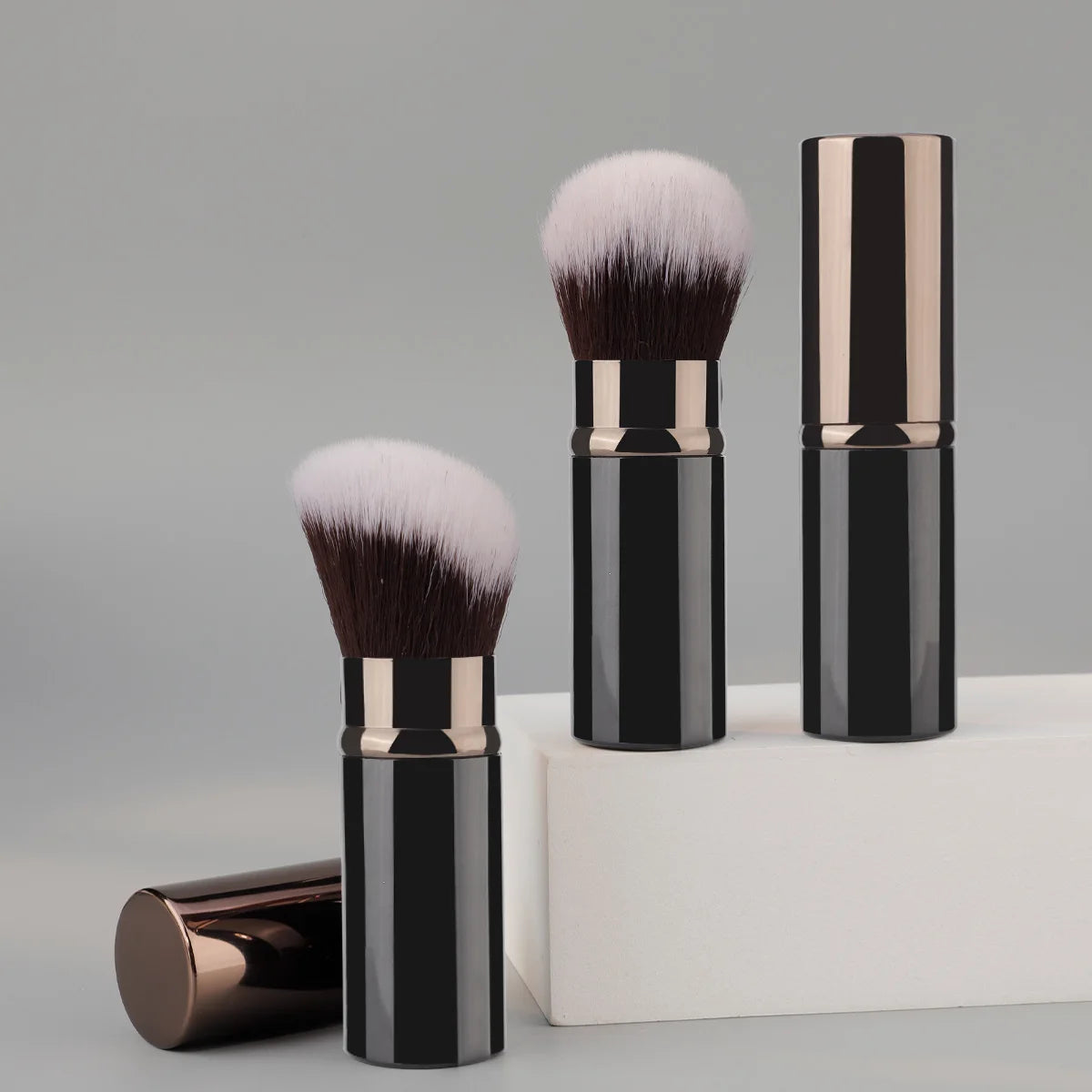1/2pcs Professional Makeup Brushes Retractable Blusher Powder Foundation Face Concealer Kabuki Makeup Brush Cosmetic Tools