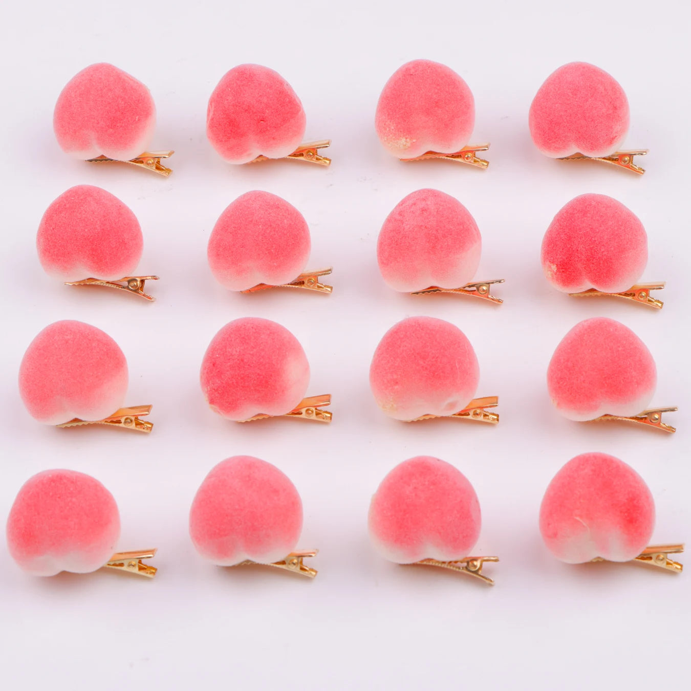 10/20/50/100Pcs/Lot Fashion New Style Cute Funny Fruit 3D Children Hairpin Women Girls Beautiful Duckbill Clip Headwear Gifts