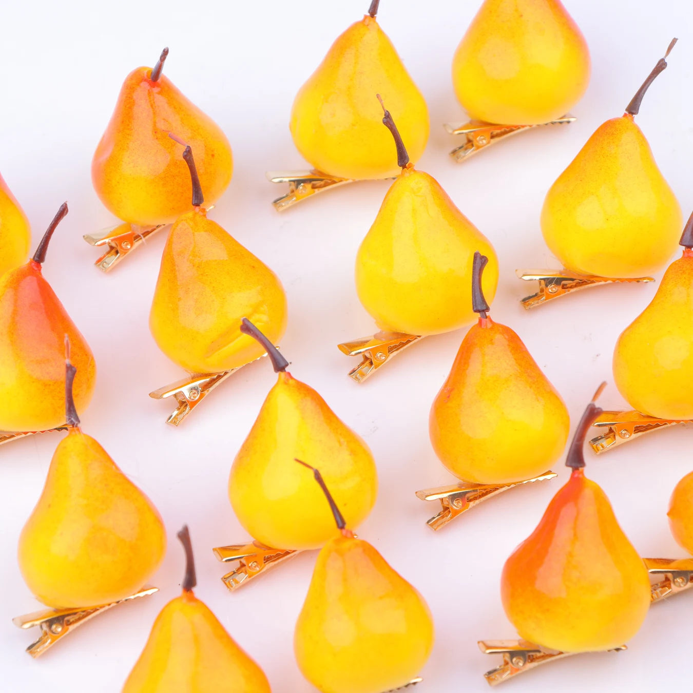 10/20/50/100Pcs/Lot Fashion New Style Cute Funny Fruit 3D Children Hairpin Women Girls Beautiful Duckbill Clip Headwear Gifts