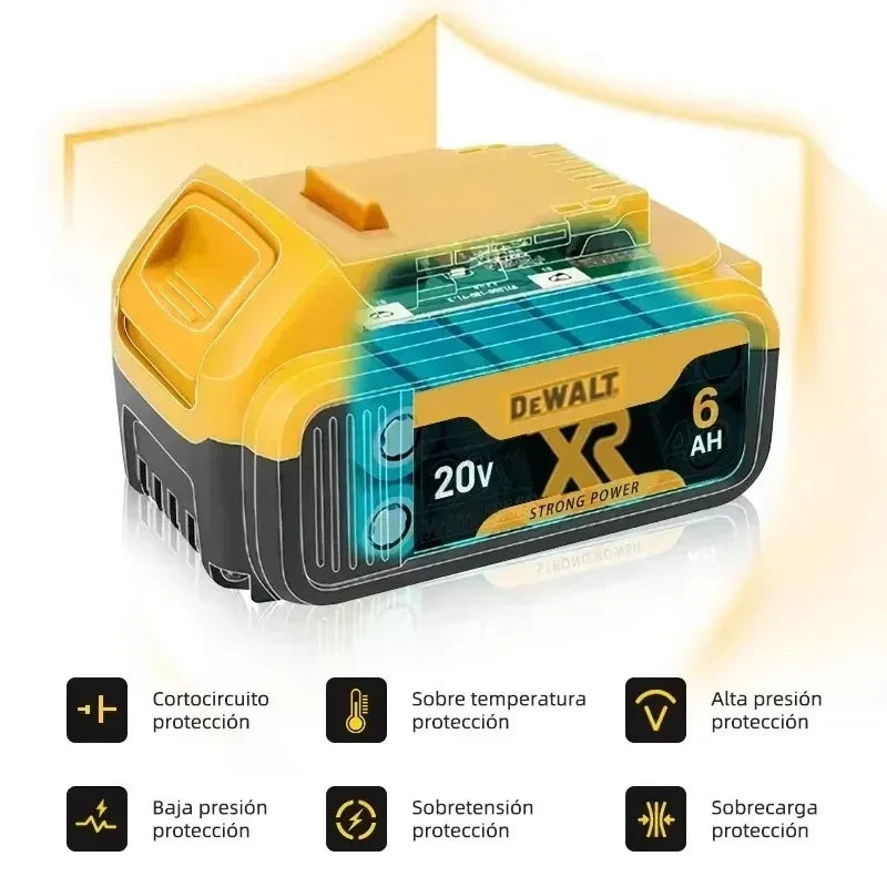 100% original DEWALT 20V battery, dewalt power tool DCB606, DCB205，DCB206，DCBGene，DCB200 MAX，20V / 60V， 6AH,9AH,dewalt batteries