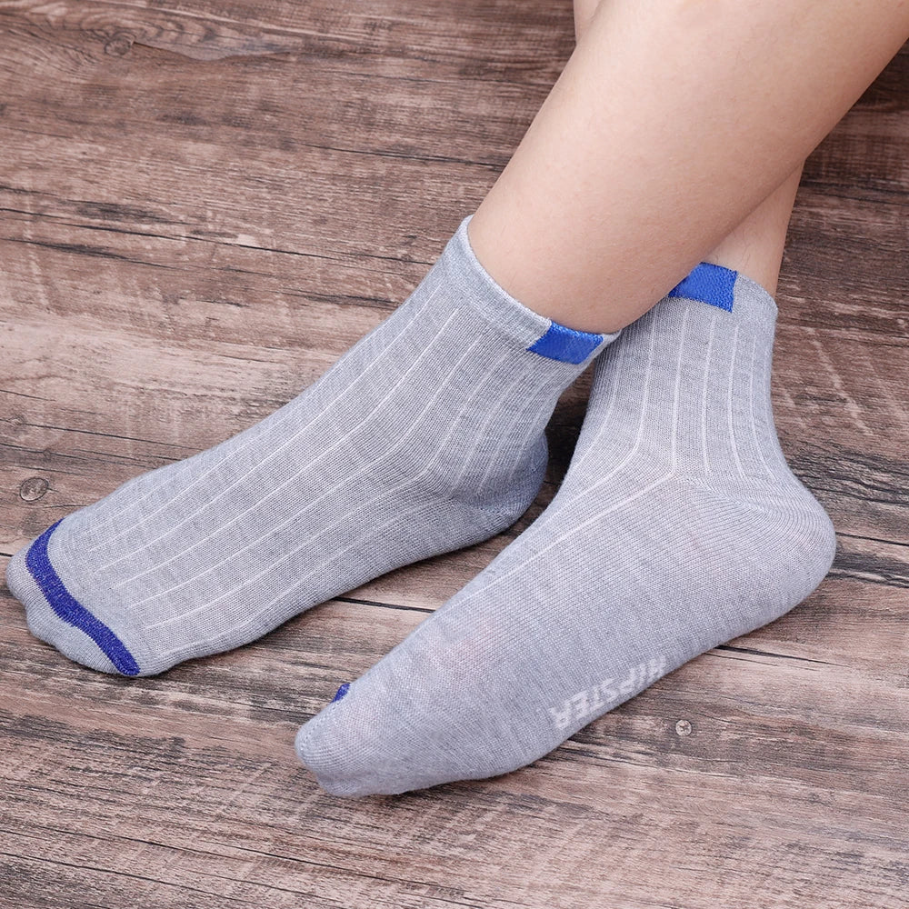 1/5pairs High Quality Men's Socks Casual Breathable Run Sports Socks Male Cotton Socks Winter Black Socks Men Large Size 38-45