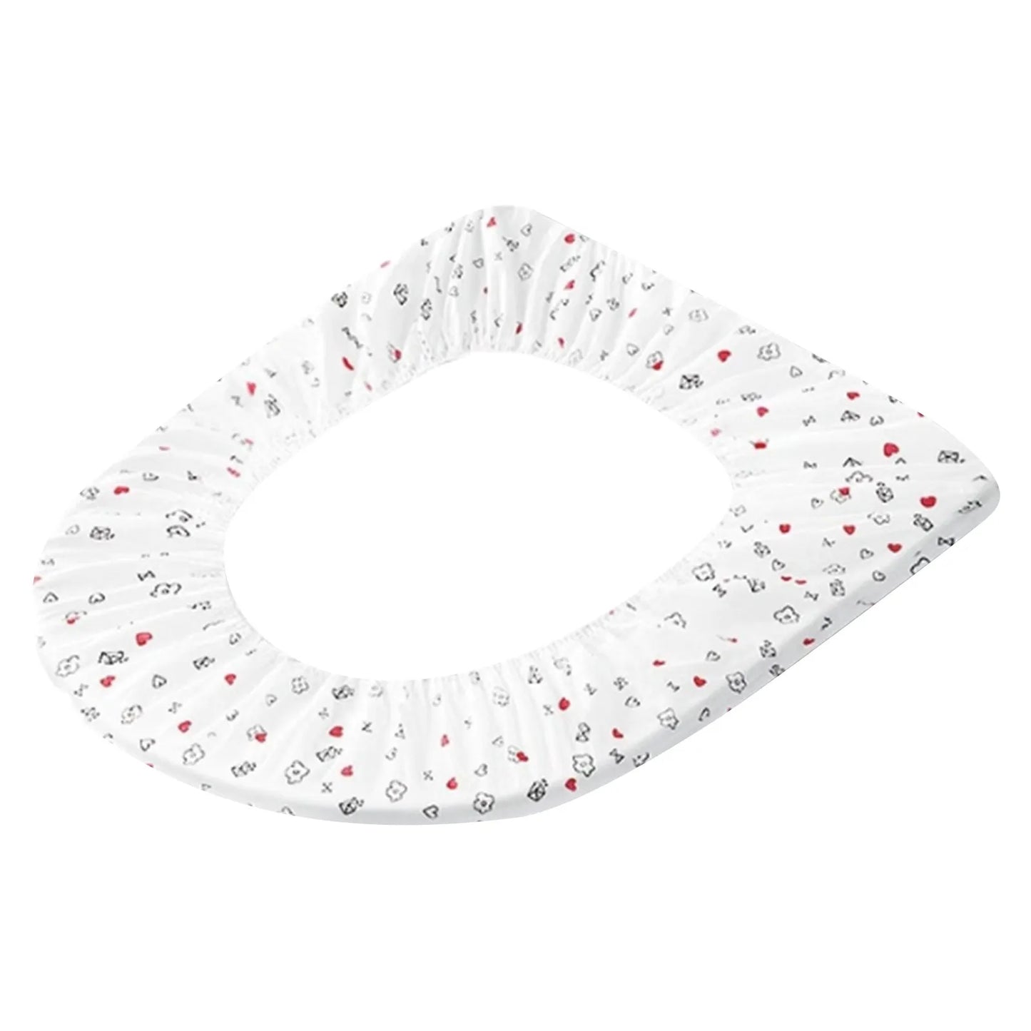 1-50pcs Disposable Toilet Seat Cover Non-woven Fabric Toilet Mat Seat Waterproof Soluble Water Todder Toilet Training Seat Cover