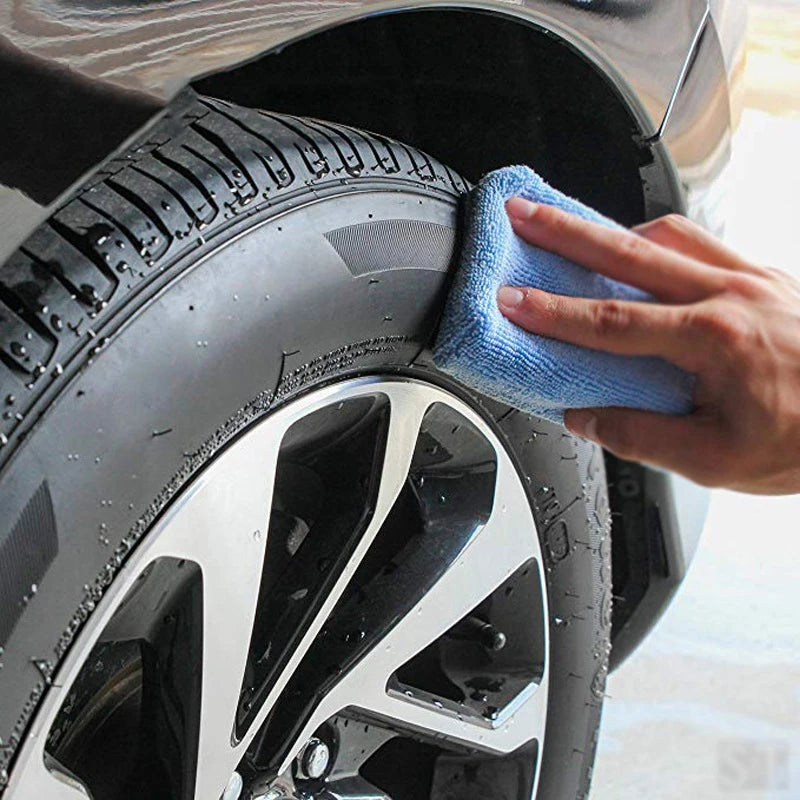 1/10Pcs Car Wax Applicator Pads Microfibre Polishing Sponges Soft Auto Detailing Waxing Sponge Cleaning Foam Car Paint Care Pad