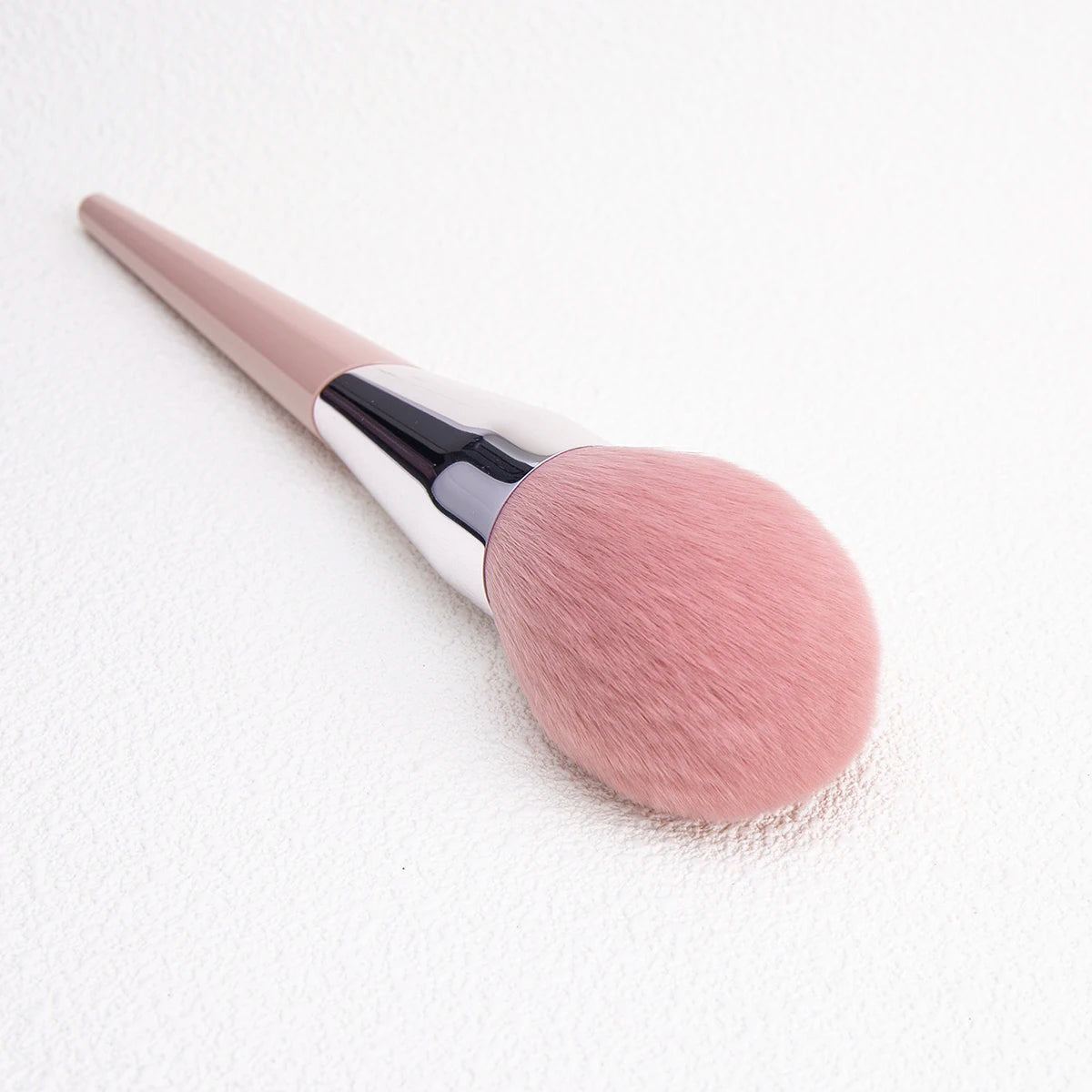 100# Large Powder Make Up Brush Big Powder Bronzer Brush Fluffy Pink Synthetic Hair Face Contour Bronzer Powder Makeup Tool
