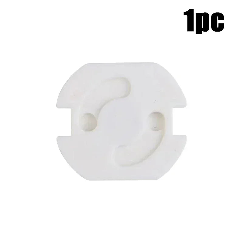 1/10pcs  Baby Safety Child Electric Socket Outlet Plug Protection Security Two Phase Safe Lock Cover Kids Sockets Cover Plugs
