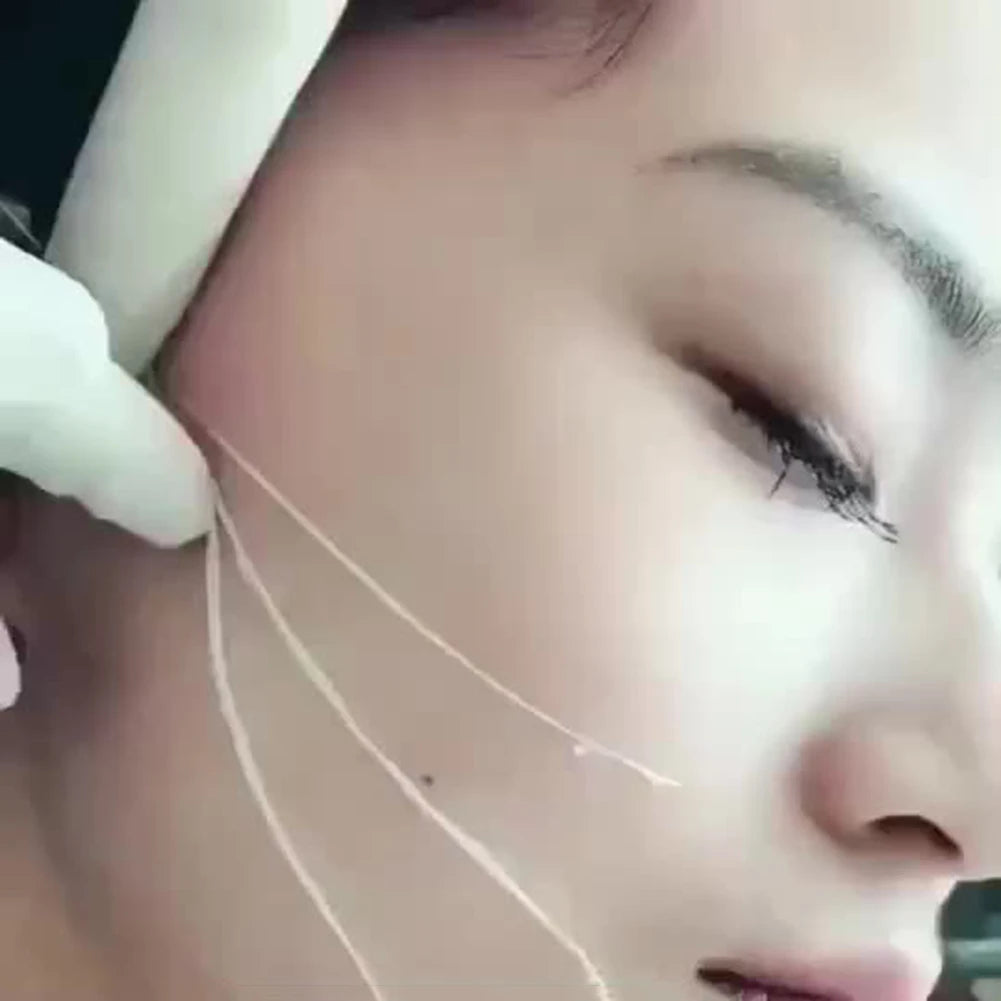 1-360Pcs Absorbent Collagen Threads No Needle Gold Protein Line Anti Aging Women Collagen Face Filler Protein Thread Skin Care
