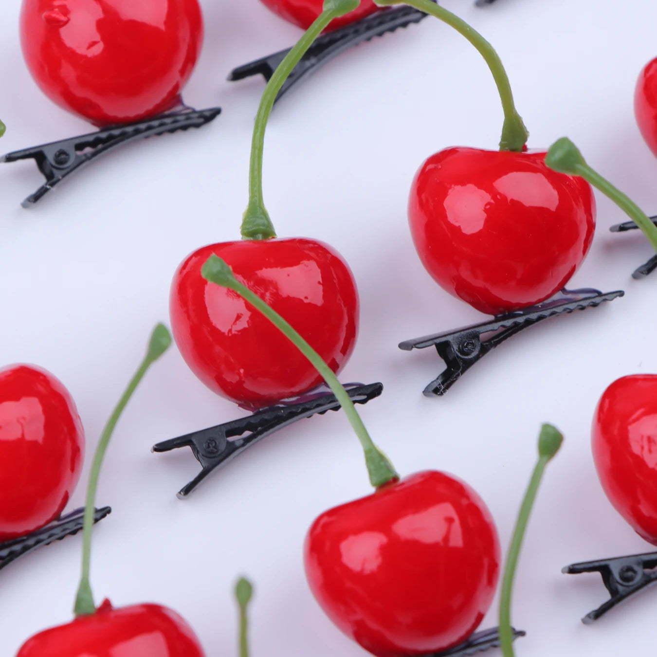 10/20/50/100Pcs/Lot Fashion New Style Cute Funny Fruit 3D Children Hairpin Women Girls Beautiful Duckbill Clip Headwear Gifts