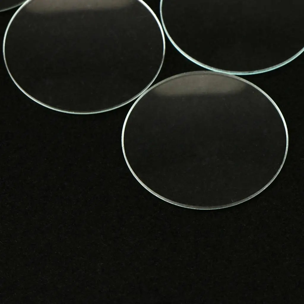 10 Pieces/Pack Domed Mineral Glass Clear Transparent Watches Lens Replacement for Watchmaker Repair 24/25/26/27mm