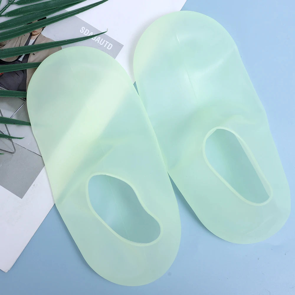 1/3pairs Silicone Moisturizing Foot Socks Anti Cracking Dry Dead Skin Foot Spa Tools Reusable Gel Stocking Protective Feet Cover