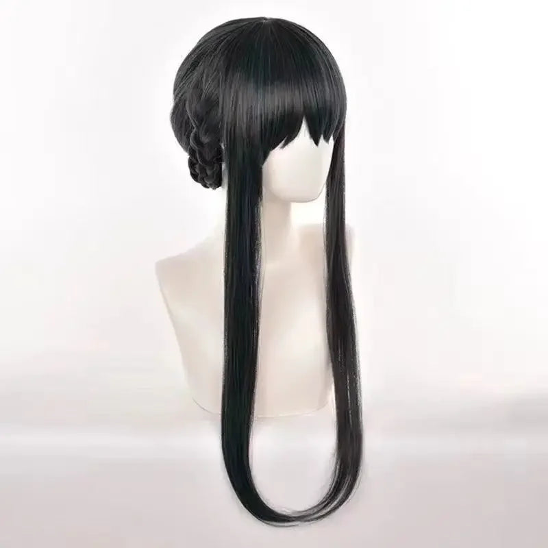 Yor Forger Cosplay Costume Anime Spy X Family Cosplay Wig Dress Suit Black Red Uniform Gothic Halter Halloween Women Clothes