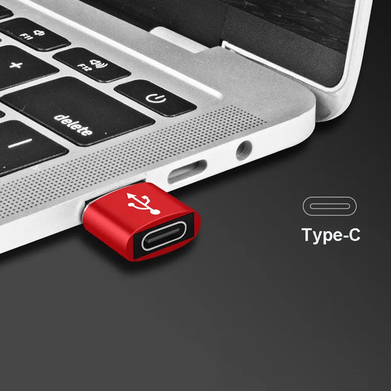 1/2PC Type C To USB 3.0 OTG Adapter USB C Male To USB Female Converter For Laptop Macbook Samsung Xiaomi USB C OTG Connector