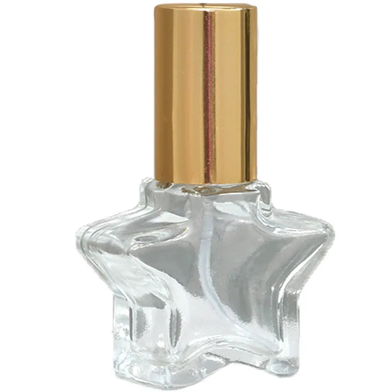 10/30/50pcs 8ml Star Shape Glass Perfume Bottle With Atomizer Empty Spray Cosmetic Liquid Mini Refillable Bottles