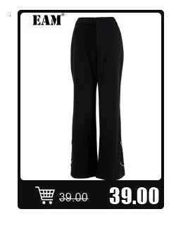 [EAM] Women Black Hollow Out Big Size Midi Shirt Dress New Lapel Long Sleeve Loose Fit Fashion Tide Spring Autumn 2024 1DF6037