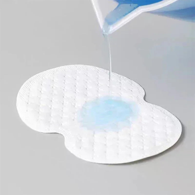 10/300pcs Unisex Summer Sweat Pads Deodorants Underarm Anti Perspiration Sweat Pads Disposable Armpit Absorb Useful Shield Pads