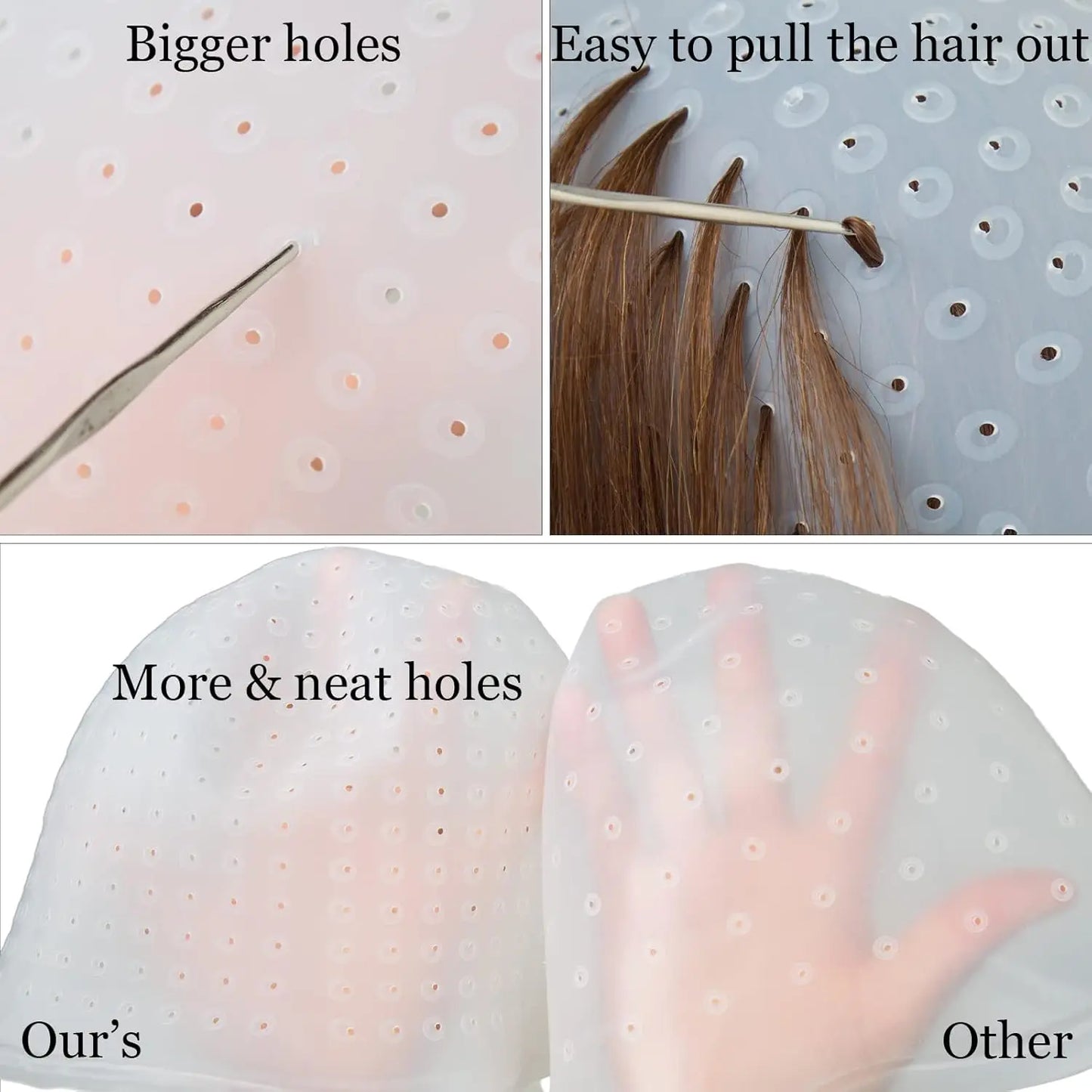 10 Pcs Professional Hair Bleach Kit Hair Coloring Products with Hair Dye Brush, Hair Color Bowl for Hair Coloring at Home